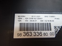 фото thumb №10, Opel crossland x лічильник прилади 9836333680