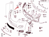 Mercedes-benz klasa r w251 пружина распылителя фара a0009930314 Киев, фото thumb