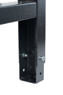 Stół warsztatowy, narzędziowy roboczy, 170 cm, blat sklejka 4 cm, metalowy