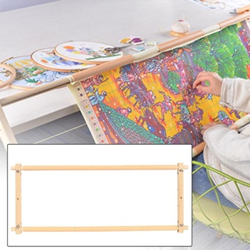 Рамка для прокрутки DIY портативная вышивка деревянная рамка