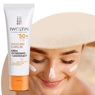 Iwostin Solecrin Capillin Cream SPF 50+ x2