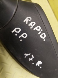 фото thumb №10, Skoda rapid ii дзеркало праве 6 pin 5jb857408k лак cxma