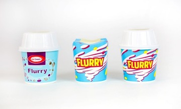 Набор FLURRY ECO КРУЖКА + ЛОЖКА 50 шт.