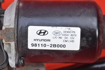 фото thumb №7, Механизм моторчик дворник перед eu 98110-2b000 hyundai santa fe 2 ii