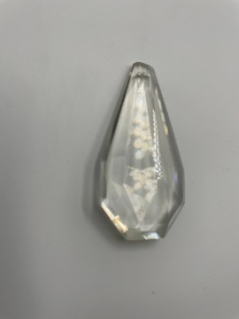 Stare kryształki szklane 5 cm