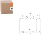 фото thumb №1, Nrf53822 радиатор hyundai accent 05-