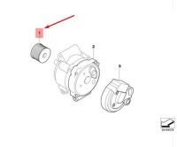 Купити Mini cooper r50 шків генератора 12317792740 7792740 оригінальні, фото thumb