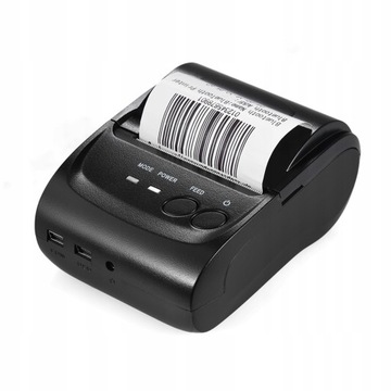 Мини-термопринтер Bluetooth USB