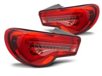 фото thumb №1, Лампы задние светодиодный toyota gt86 12-21 red led bar dts