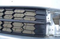 фото thumb №5, Skoda rapid бампер передний серебряный решётка оригинал