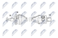 Npw-me-073 nty приводной вал приводная mercedes s350/s430/s Цена, фото thumb
