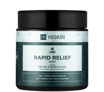 Hiskin Rapid Relief CBD мазь для сухой кожи 120 мл