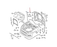 фото thumb №9, Крепление do ford mustang 2018-2023 2161840 правая