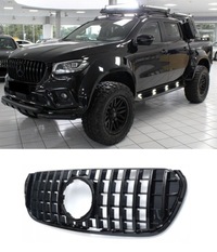 фото thumb №1, Решётка радиатора решётка mercedes w470 x-klasa amg gt panamericana чёрный блеск новая