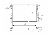 фото thumb №2, Радиатор chevrolet spark 1.0 05- hart