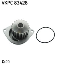 фото thumb №16, Skf водяной насос peugeot 206 saxo ax citroen xsara