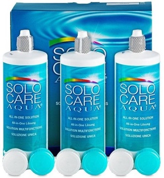 Menicon Solo-Care Aqua раствор для линз 3x360 мл
