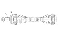 фото thumb №1, Піввісь привідна bmw 3 e90 e91e92 05- ліва, tył,mtm/