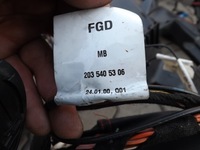 фото thumb №6, Mercedes w203 2.2 cdi c220 джгут установка камери двигуна інтер'єру салону