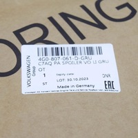 фото thumb №9, Audi a6 allroad quattro c7 передняя часть бампер left спойлер 4g0807061dgru oem