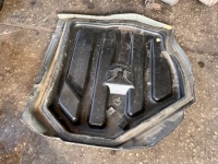 Mercedes c klasa w204 підлога накладка плита пластикова багажника задній чверть Оригінал, фото thumb