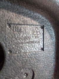 фото thumb №3, Opel crossland x вкладиш пінополістирол вушко компресор