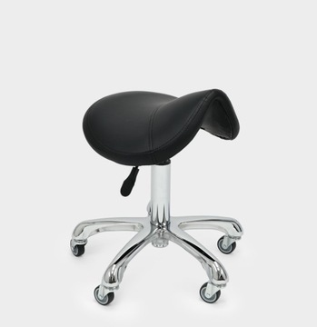 Косметический табурет Rodeo Saddle Профилированные поворотные тату-колеса