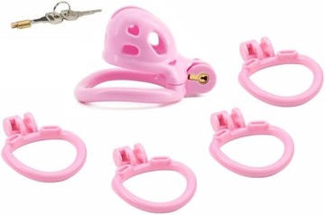 BABY COBRA MAŁY RÓZOWY PAS CNOTY CHASTITY XXS