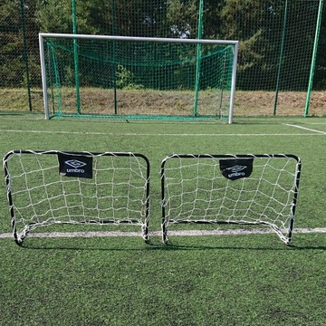 МЕТАЛЛИЧЕСКИЕ ФУТБОЛЬНЫЕ ВОРОТА детские ворота 2 шт UMBRO