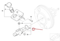 фото thumb №7, Mini cooper r50, r53 master brake цилиндр 34336785667 6785667