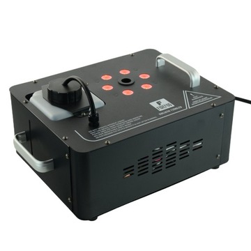 Вертикальный дымогенератор со светодиодной подсветкой RGB 1200Вт, пульт DMX /Firefog+ жидкость 1л