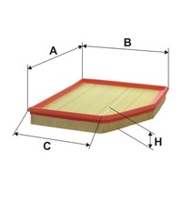 фото thumb №16, Фільтр повітря mf51061 bmw 5 e60 6 e63 замінник filtron ap032/3