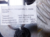 фото thumb №6, Audi q7 4m защита обшивка стойка левая 4m0867239b