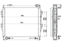 фото thumb №2, Nrf радіатор двигуна toyota 4 runner cressida 2.0