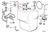 Купити Bmw 6 e24 628csi бак рідина do омивача скло передньої 61661361987, фото thumb