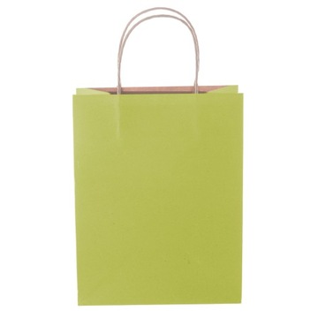 TORBA PAPIEROWA MUSZTARDOWA A5 225/80/180 50 SZT TOREBKA EKO NA PREZENT