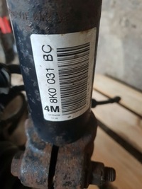 фото thumb №9, Audi a4 b8 8k 08-11 подвешивание поворотный кулак mcperson рычаг полуось перед