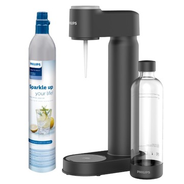 Saturator do gazowania wody PHILIPS ADD4901BK w kolorze czarnym