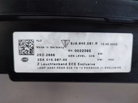 фото thumb №12, Porsche taycan turbo s 9ja накладка свет центральный niebieski 9ja945081r