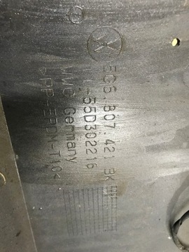 фото thumb №16, Golf vii рестайлінг 5ge e-golf 7.5 бампер зад задній сірий lr7h