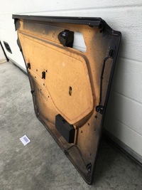 фото thumb №10, Боковина дверь правые зад чёрный mercedes w124 sedan