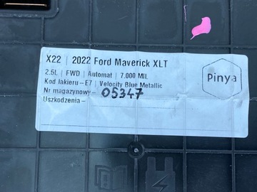 фото thumb №6, Коробка предохранителей ford maverick 2022+ usa
