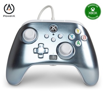 Проводная панель PowerA для Xbox Series X|S|One, металлик