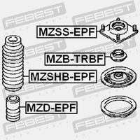 фото thumb №11, Захист передній амортизатора. febest: mzshb-epf