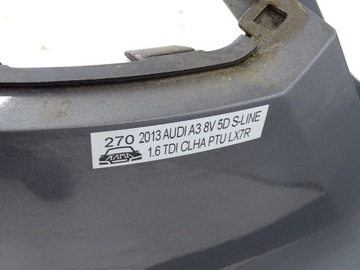 фото thumb №16, Бампер зад задній audi a3 8v 5d sb s-line lx7r