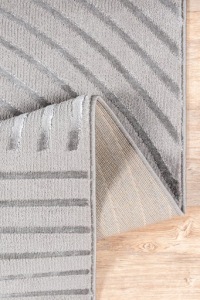 ковер Рыцарь Роскошный ковер Soft-Touch 3D эффект серый 160x230
