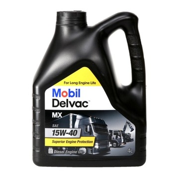 MOBIL DELVAC MX 15W/40 МОТОРНОЕ МАСЛО 15W-40 4л