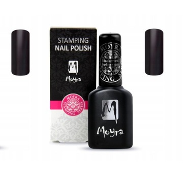 Moyra Stamp Polish SMART 01 ЧЕРНЫЙ 12 мл.