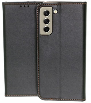 КОЖАНЫЙ чехол для SAMSUNG Galaxy S21 FE 5G + СТЕКЛО