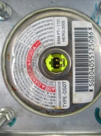 фото thumb №4, Nissan micra k12 подушки безпеки повітряні подушка безпеки